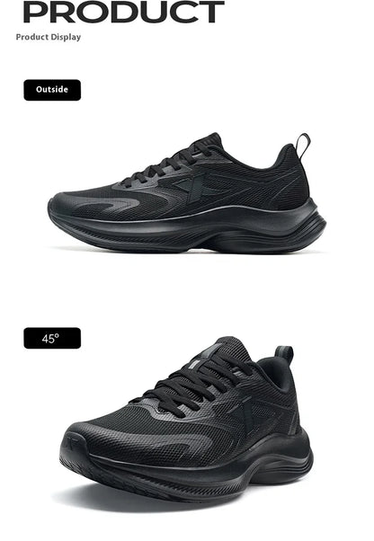 XTEP Running Shoes Men's 2025 Summer Mesh Breathable Comfortable Wear-Resistant Sports Shoes Commuting Casual Shoes 875319110025