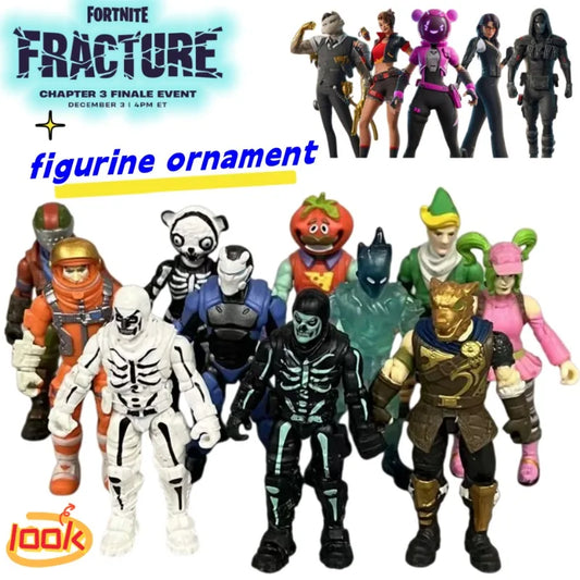 Fortnite Robin Zix Game Peripheral Cartoon figurine Toy Personality Creative Joint Action Figure Model Ornaments Birthday Gift