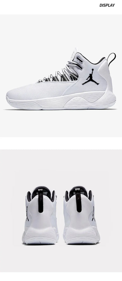 Nike genuine JORDAN SUPER FLY MVP men's cushioned practical basketball shoes AR0038-100