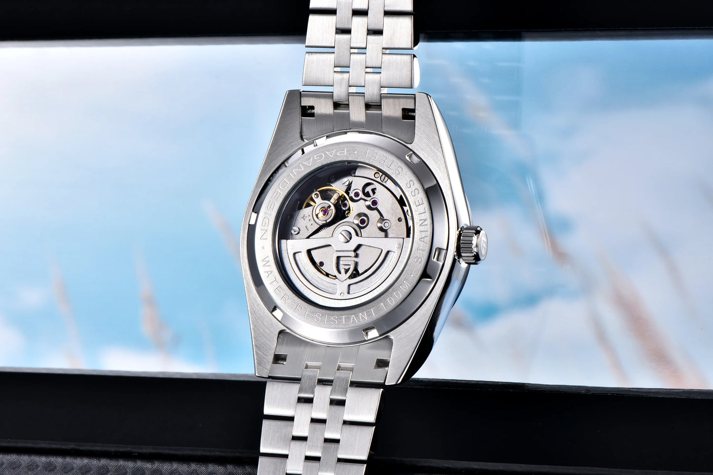 PAGANI DESIGN O-Graph Blue 2026 New Men's Mechanical Watches Luxury Automatic Watch For Men AR Sapphire glass Wristwatch Men