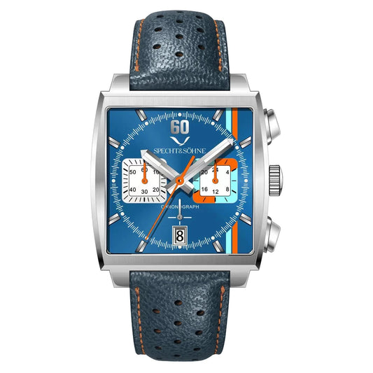 Specht&Sohne 2025 New Men's Watches Quartz Sport Watch Stainless Steel Leather Strap Japan Miyota VK63 Chronograph Reloj Hombre