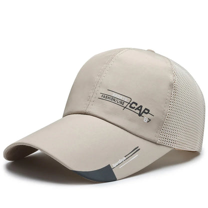 Chapeau de pêcheur coréen pour homme, en maille respirante, à séchage rapide, pour l'été