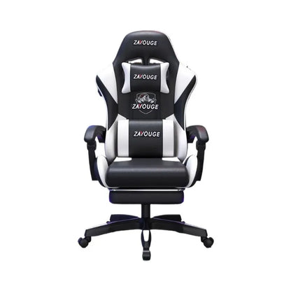 Ergonomiczny fotel gamingowy do domowego biura na długie godziny, dla streamerów, regulowany, odchylany, lekki i wytrzymały