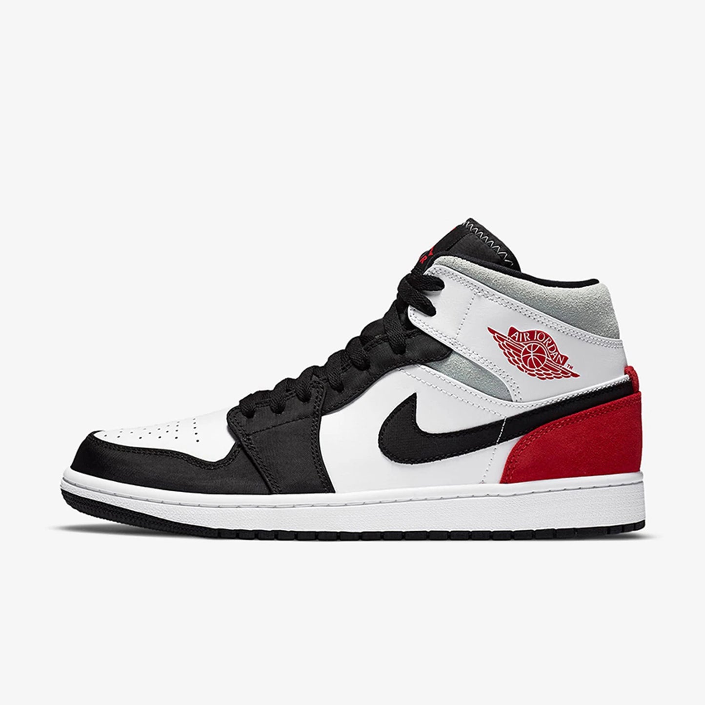 Nike Original Air Jordan 1 AJ1 Herren-Mid-Top, gedämpfter Sport-Basketballschuh 852542-100