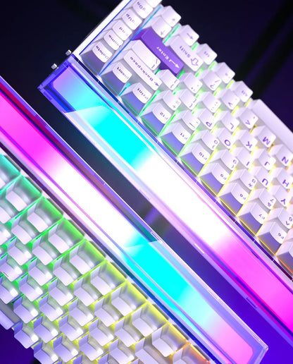 AULA HERO 84 HE Wired Mechanical Keyboard Music Rhythm RGB Gaming Keyboard 8K Return Magnetic Switch High Performance Keyboard