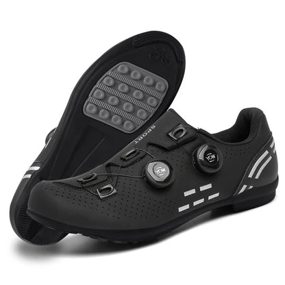 Lock-Free Cycling Shoes Flat Pedal Shoes Men Bike Cleat Sneaker MTB Bicycle Biking Women Breathable Indoor Boots