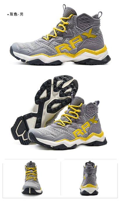 Chaussures de randonnée imperméables pour homme Rax, bottes de randonnée respirantes, baskets de sport pour le trekking en plein air, chaussures tactiques