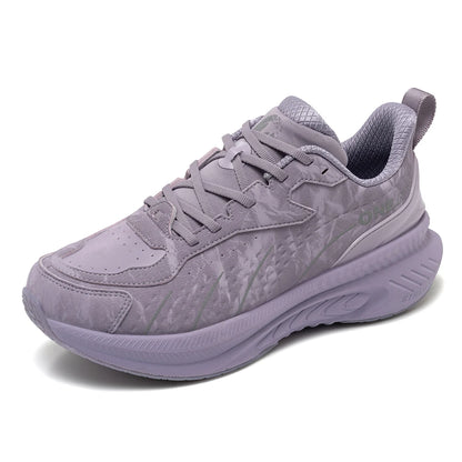 ONEMIX Scarpe da corsa invernali da allenamento per uomo Scarpe sportive in pelle calde e resistenti all’usura Scarpe da jogging da donna Scarpe da passeggio