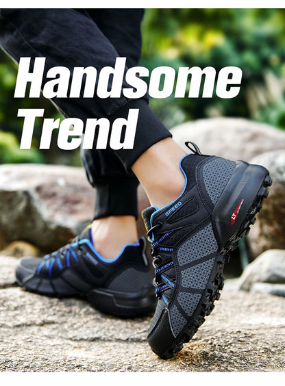 2025 Hiking Shoes Men's Non-slip Wear-resistant Comfortable Outdoor Hiking Sports Shoes Outdoor Running Shoes Walking Sports Sho