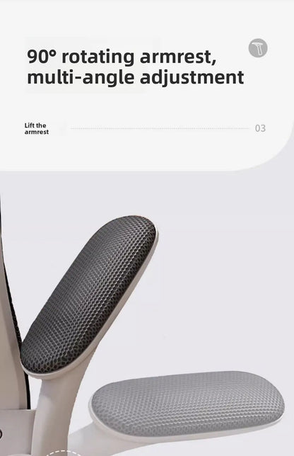Ergonomic Gaming Chair for Office & Dorm, Comfortable Computer Desk Chair with Cushioned Seat, Adjustable Height Gaming Chair for Long Hours