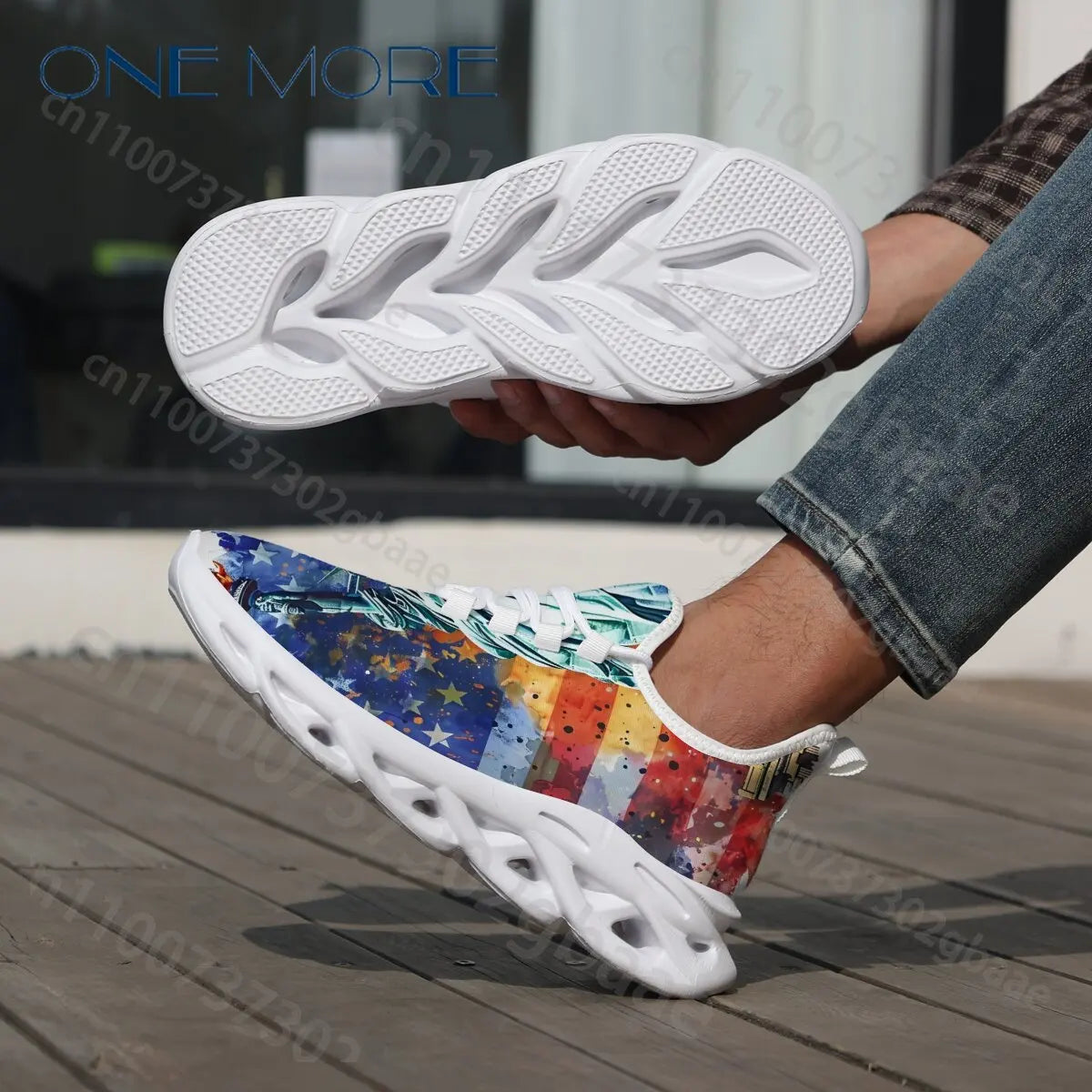 Amerikanische 250er-Serie zum Unabhängigkeitstag – Freizeit-Schuhe für Jungen und Mädchen – Personalisiert – Exklusives Design mit amerikanischer Flagge – Coole Sportschuhe für Kinder – Auf Lager