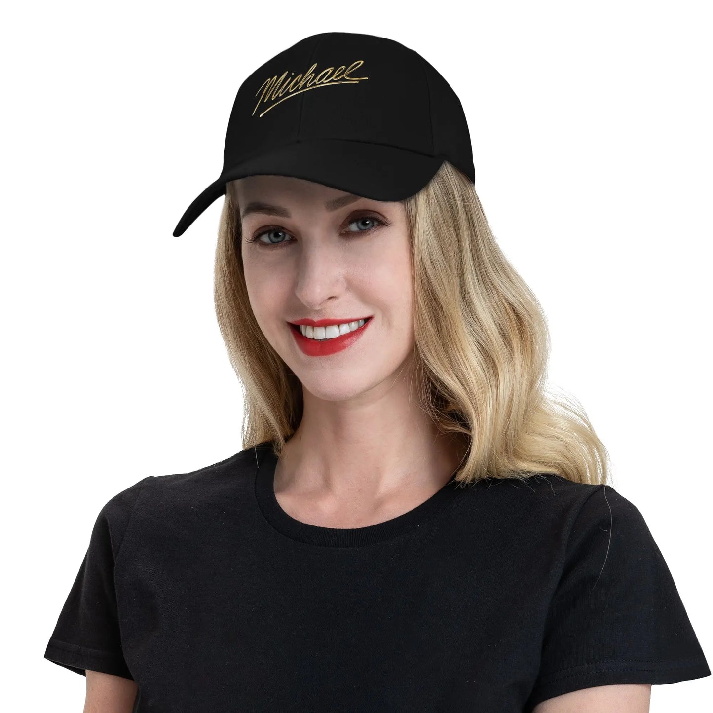 Michael Biopic Logo Sun Baseball Cap Michael Jackson Summer Casual Hip Hop Hats For Men Adult Hunting Camping Baseball Caps