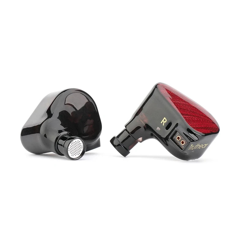 TRUTHEAR x Crinacle ZERO:RED Auriculares intrauditivos audiófilos con cable, doble driver dinámico, 0.78 2Pin HiFi