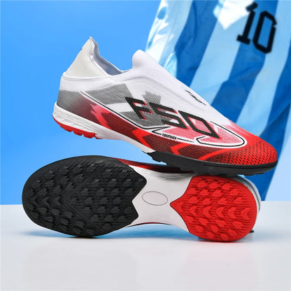 Men New Indoor TF Football Boots High Quality Training Original Male Breathable Non Slip Soccer Shoes Turf Futsal Football Shoes