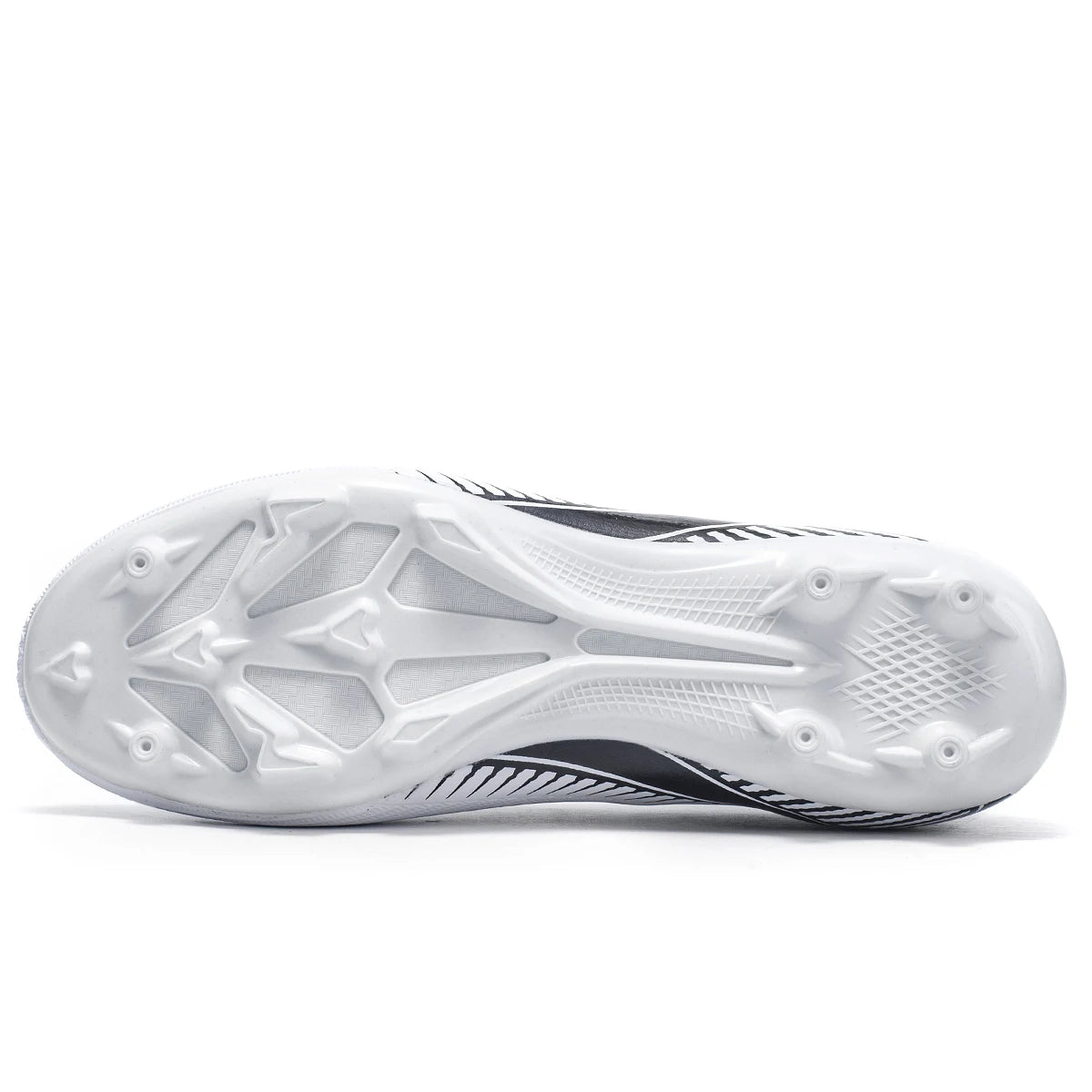 Scarpe da calcio Professional Grass AG FG con tomaia integrata in tessuto PU e suola resistente in TPU, antiscivolo e resistente all’usura, calzature per ragazzi