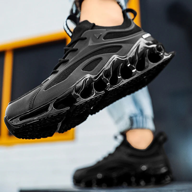 Chaussure Homme Chaussures de course respirantes pour hommes, baskets décontractées pour hommes, chaussures de tennis pour hommes, entraîneur de course, mocassins à la mode, luxe
