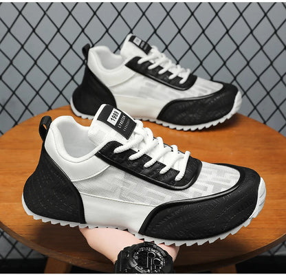 Brand protection 2026 new men's lightweight non-slip breathable wear-resistant running sports fashion versatile casual shoes