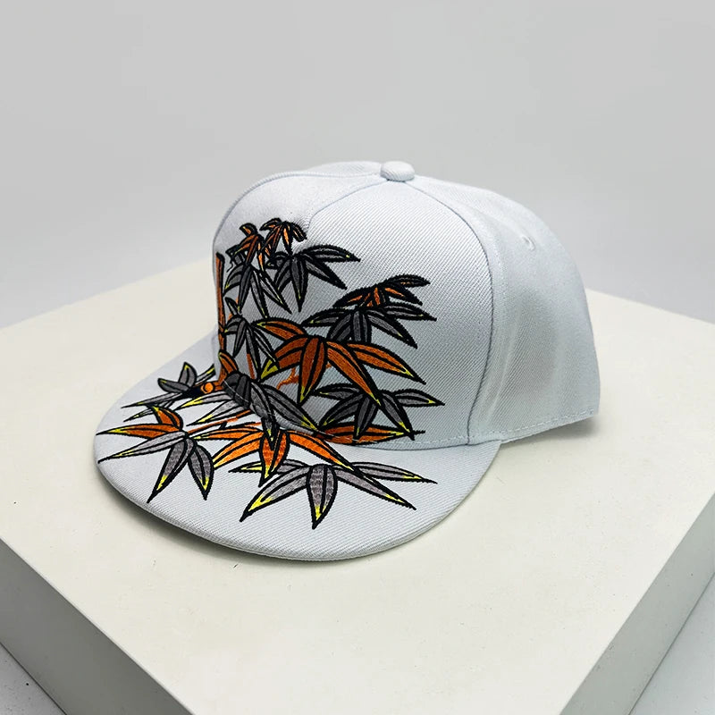 China Chic Pattern Embroidery Baseball Hats Breathable New Unisex Ethnic Style Peaked Caps Versatile Sunshade Hip Hop Fashion