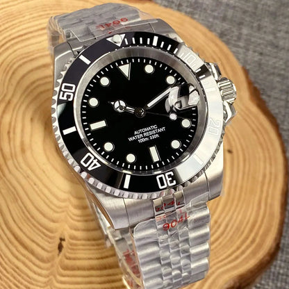 200m Waterproof Miyota8215 Automatic Men Watch Diver Watches 40mm Mechanical Movement Luminous Jubilee Strap Glide Lock Buckle