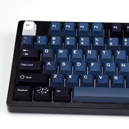 KBDiy Clone GMK Galaxy Keycap PBT Retro Keycaps For aula 60 Mechanical Keyboard Gamer Split Space Cherry Profile Alice Key Cap