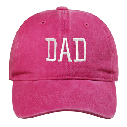 Mom and Dad Embroidered Baseball Hat Retro Sports Running Sunscreen Leisure Daily Versatile Travel Duck Tongue Hat