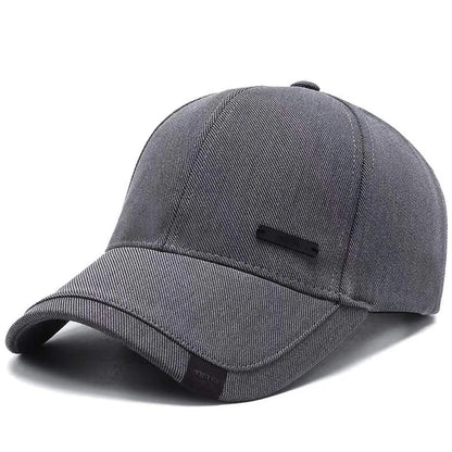 Unisex Hua Label Baseball Caps Hip Hop Cap Spring and Autumn Outdoor Adjustable Casual Hats Sunscreen Hat