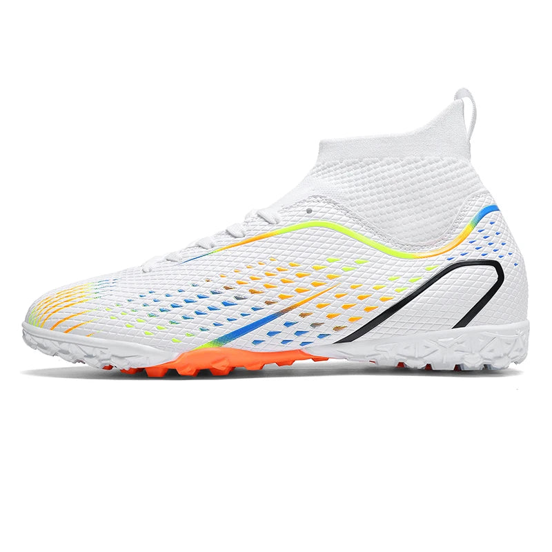 Men's Football Boots Professional Turf Futsal Match Grass Unisex Outdoor Training Soccer Shoes Soccer Cleats Non-slip Breathable