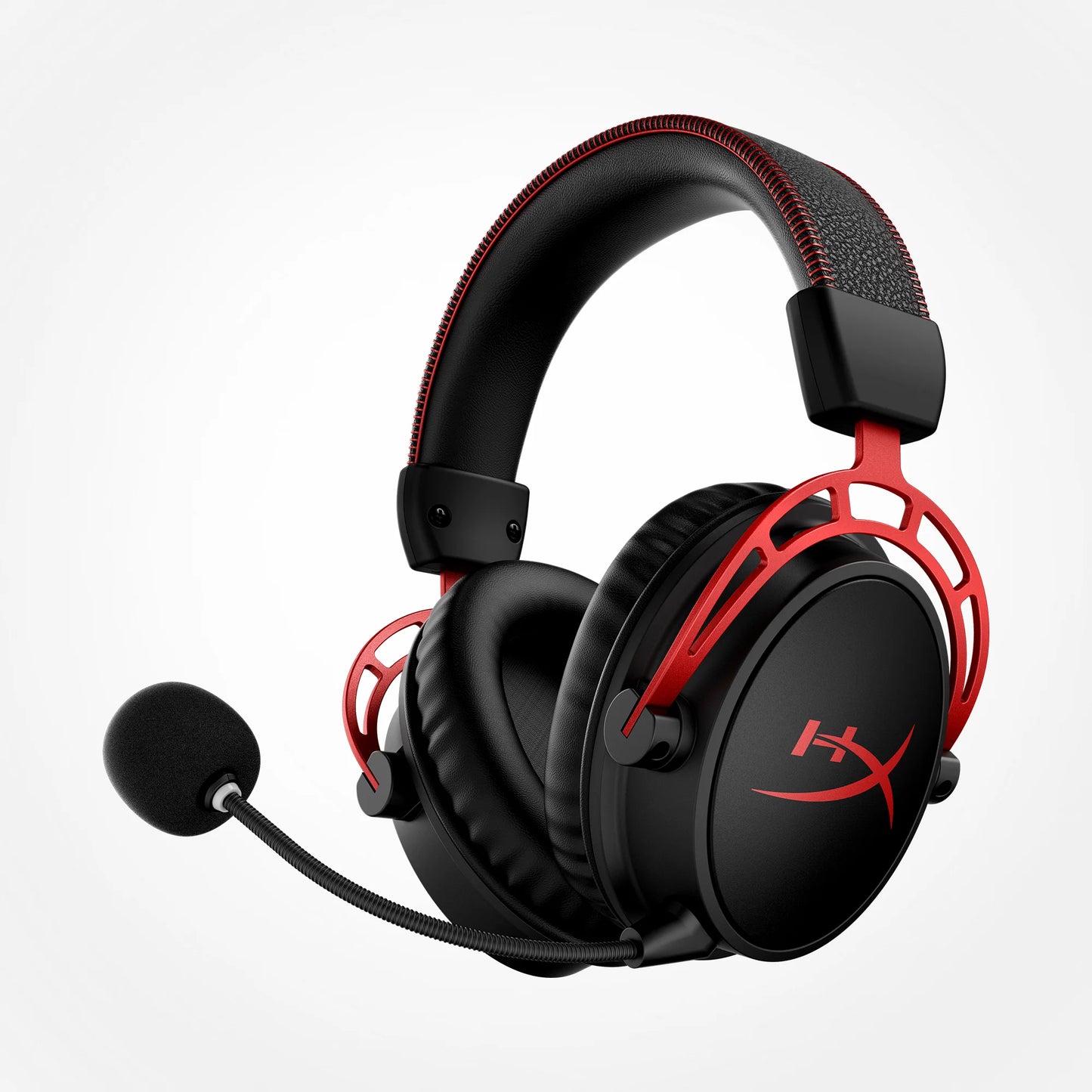 HyperX Cloud Alpha Wireless Gaming Headset with 300 Hour Battery, Dual Chamber Drivers, DTS Spatial Audio, Detachable Noise Cancelling Mic