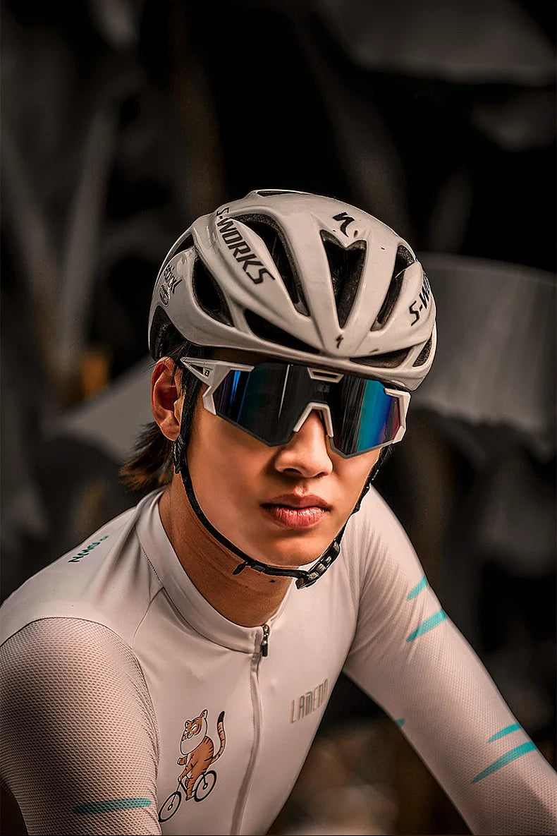 LAMEDA Polarized Cycling Glasses Road UV400 Mountain Bike Sunglasses Bicycle Goggles Sports Eyewear Outdoor Sunglasses Men Women
