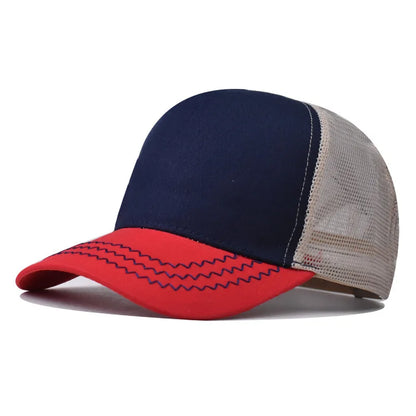 Cappellino da baseball per adulti, cappellino a rete, visiera curva poco profonda, cappello unisex, cappello estivo, cappello traspirante, cappellino da ombra, cappellino per primavera e autunno, cappellino hip hop aderente