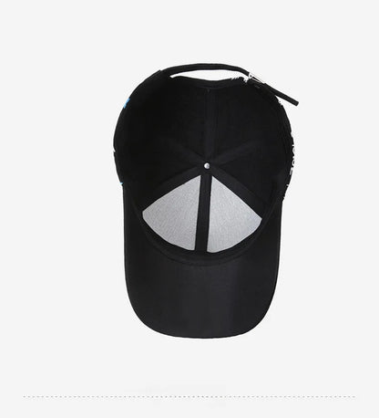 New Fashion Women Men Graffiti Cotton Baseball Cap Unisex Printed Snapback Hat Hip Hop Trendy Outside Cap Hat for Men Women
