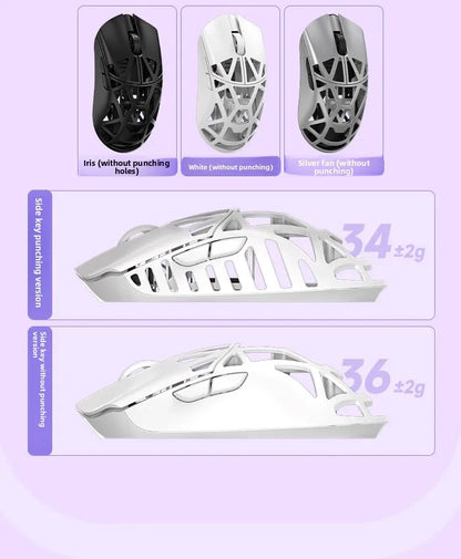 Wlmouse Mini Pro Professional Mouse Lightweight magnesium alloy three mode wireless game mouse 8K return rate PAW3950 DPI30000