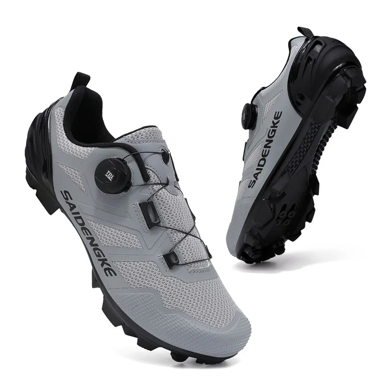 Zapatillas de ciclismo unisex nuevas, profesionales, ligeras, de lujo, originales, de carretera, de goma, para MTB, de competición, de moda, para bicicleta urbana y deportes callejeros