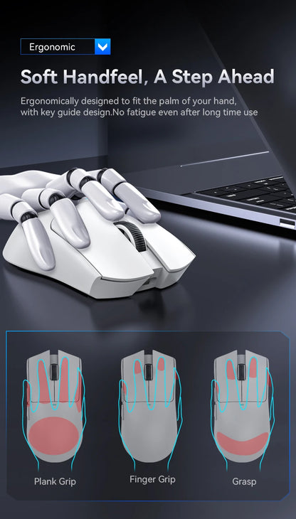 ATTACK SHARK X11 SE Wireless Gaming Mouse 22000 DPI, PixArt PAW3311 Sensor, Tri-Mode Bluetooth, 2.4G & Wired, Lightweight RGB Gaming Mouse
