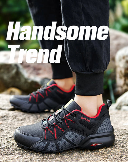 2025 Hiking Shoes Men's Non-slip Wear-resistant Comfortable Outdoor Hiking Sports Shoes Outdoor Running Shoes Walking Sports Sho
