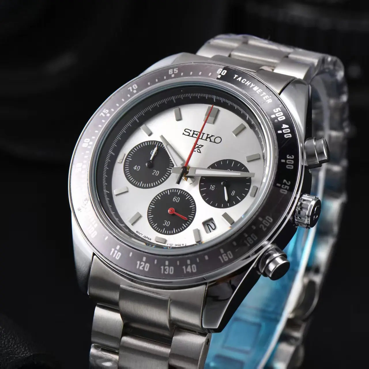 Seiko Fashion Multi functional Watch Business Leisure Sports Quartz Watch Calendar Waterproof Quartz Watch