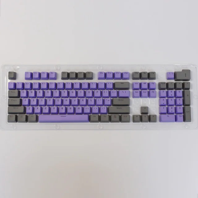 106 Keys Grey Red Keycaps PBT Specials Keycap Backlit Two-Color Key Caps For MX Switch 61/87104 Mechanical Keyboard