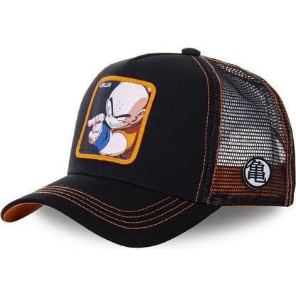 Casquette de baseball en coton Dragon Ball Styles Anime Son Goku - Hommes et femmes - Hip-hop - Papa - Casquette en maille ajustable - Casquette de camionneur