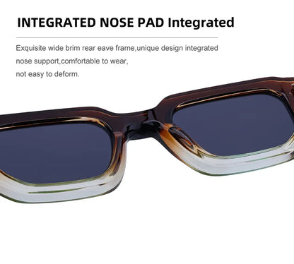 Polarized Square Sunglasses Men 2026 Luxury Brand Designer New Fashion Rectangle Sun Glasses For Women Driving Shades Eyewear
