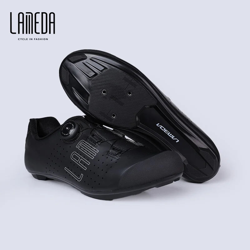 LAMEDA Pro Cycling Shoes Lock Shoes Road Bike Men and Women Hard Sole Bicycle Special Cycling Shoes MTB Bicycle Team Lock Shoes