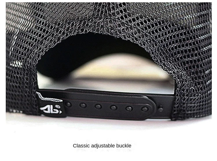 Oversize Trucker-kasket med store masker til mænd med stort hoved – XXL-baseballkasket – åndbar „Dad Hat“ – 58–60 cm, 60–65 cm