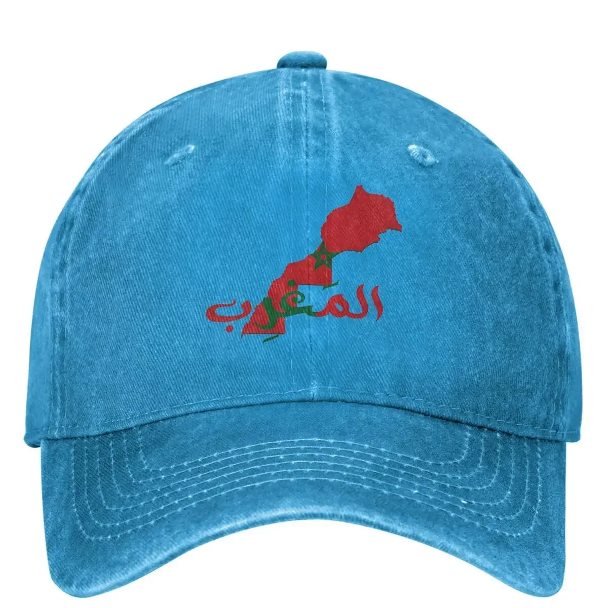 Morocco Map And Flag Casual Baseball Cap Spring Trucker Hat Hot Sale Hunting Camping Hip Hop Hats Female Male Baseball Caps