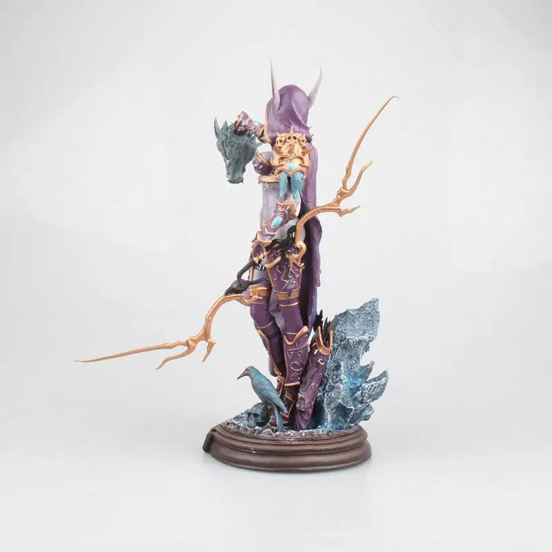 23cm World Of Warcraft Sylvanas Windrunner Action Figures Queen Of The Undead Pvc Model Doll Collection Ornaments Gift For Kids