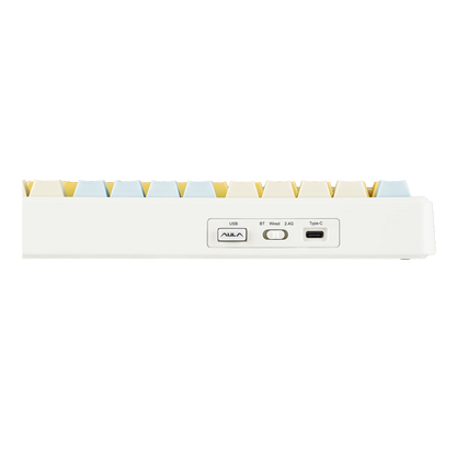 EPOMAKER X AULA F75 MAX Compact 75% ANSI Layout Wired/Bluetooth/2.4GHz Wireless Mechanical Keyboard with TFT Screen and a Knob