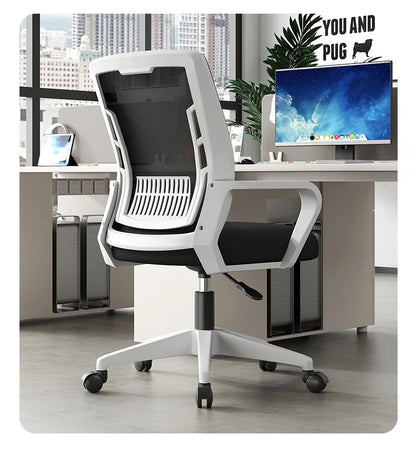 Ergonomic Gaming Chair Office Chair with Adjustable Headrest, Lumbar Support, Liftable Seat, Swivel Design, Comfortable Home Office Chair