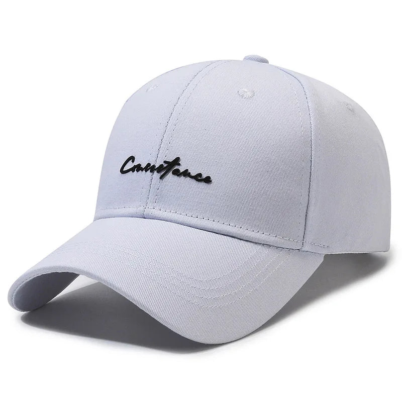 FS Stilfuld orange baseballkasket til mænd og kvinder – mærkevare-designerkasketter med små bogstaver, hiphop-kasketter, street-trucker-kasketter, casquette for mænd