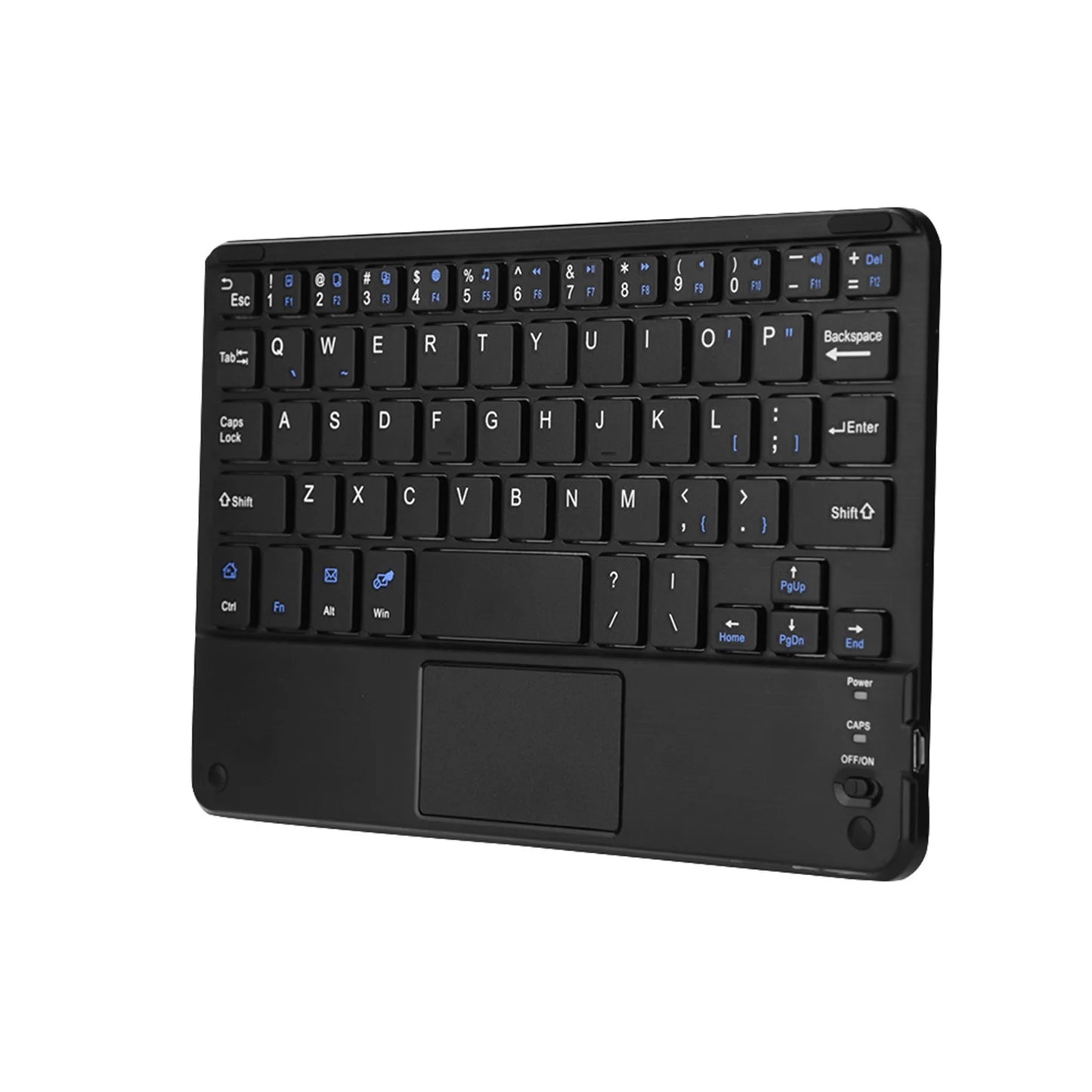 Professional UltraSlim Mini Wireless Bluetooth Keyboard with Touchpad Compact Ergonomic Responsive for Windows PC Android Tablet