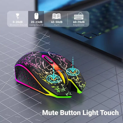 Souris sans fil Bluetooth rechargeable, souris gaming RGB 2,4 GHz, souris sans fil ergonomique avec 1 600 DPI, souris Bluetooth bimode pour PC, ordinateur portable et MacBook
