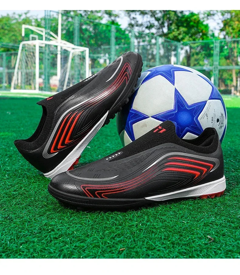 Nouvelles chaussures de football pour hommes, baskets de futsal très populaires, chaussures de football pour matchs sur gazon, entraînement, chaussures de football de haute qualité, crampons antidérapants, pour intérieur