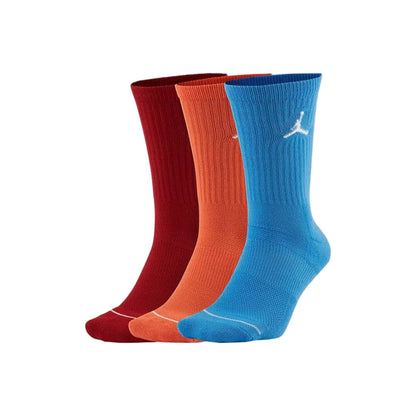 Nike 3-pak sportsokker til mænd og kvinder med tyk frotté og sål i frotté: Skridsikre, komfortable og åndbare SK0118-010